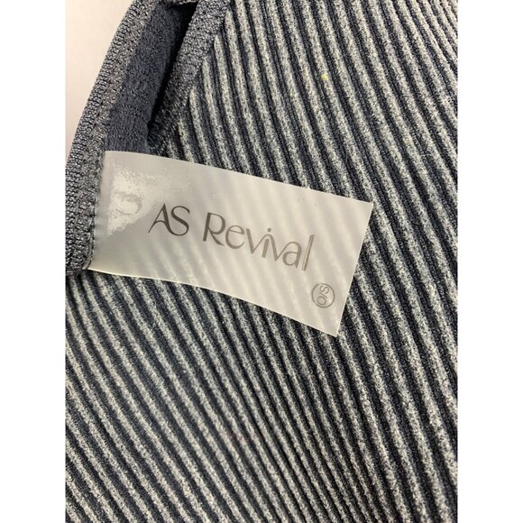 AS Revival Ribbed Tank Top OS Gray Womens Sleeveless - Picture 4 of 6